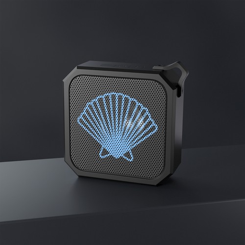 Enceinte Bluetooth avec Design Coque, Son Extérieur Portable, Plage BBQ Party - Photo 5 sur 5