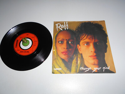 Raff - Change your Mind (1984) Vinyl 7` inch Single Vg +++