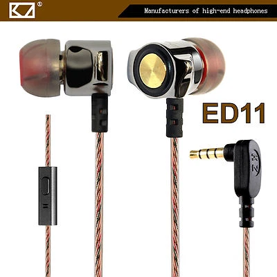 High-End Headset Kopfhörer KZ ED11 HS Professional In-Ear-Headset Ohrhörer - Bild 1 von 4