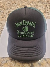 NEW Jack Daniels Trucker Apple Hat Cap Whiskey Tennessee Green Liquor FREE SHIP