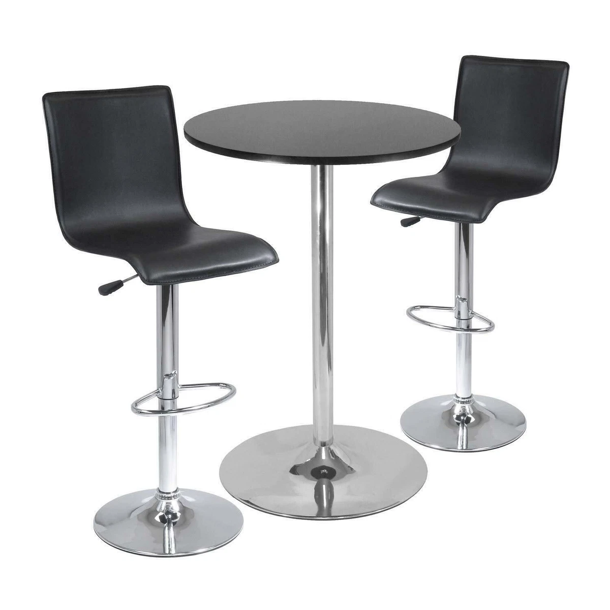 Winsome wood spectrum pub table round deals
