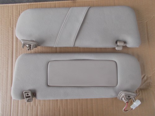 TOYOTA JZS147 ARISTO 2JZGTE sun visor beige pair sec/h #2 - Picture 8 of 11