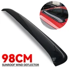 38" Universal Top Window Visor Moonroof Deflector SunRoof Shade Rain Guard Vent