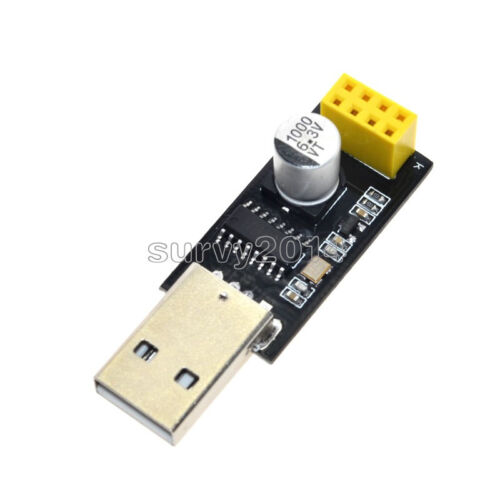 1PCS ESP01 Programmer Adapter UART GPIO0 ESP-01 Adaptateur ESP8266 USB - Bild 1 von 5