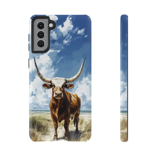 Bull Horns Blue Sky - Phone Ink Cover Case for iPhone, Galaxy, Pixel - 第 266/281 張圖片
