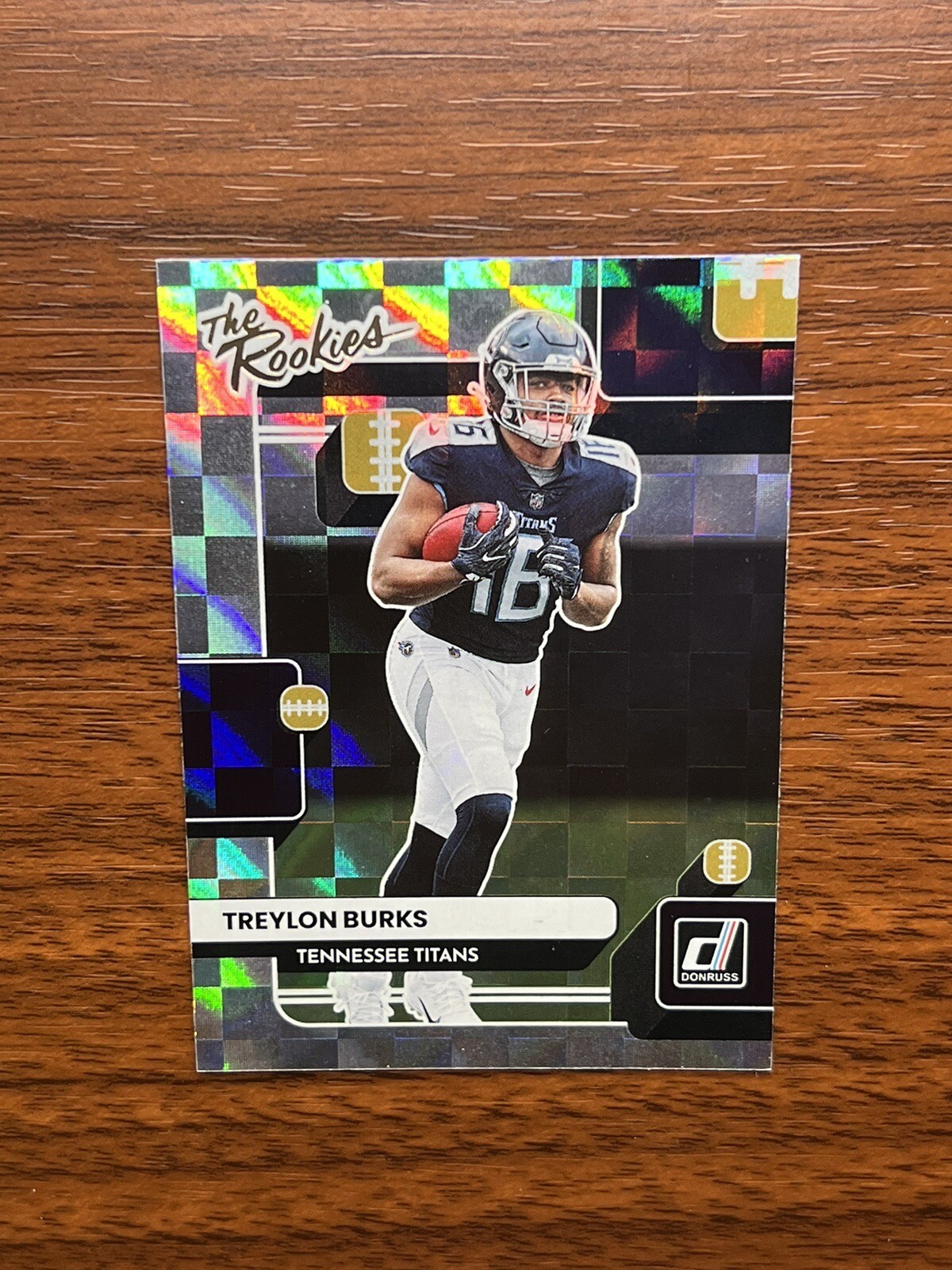 2022 Donruss Treylon Burks THE ROOKIES #TR-12 Panini Tennessee Titans Rookie RC