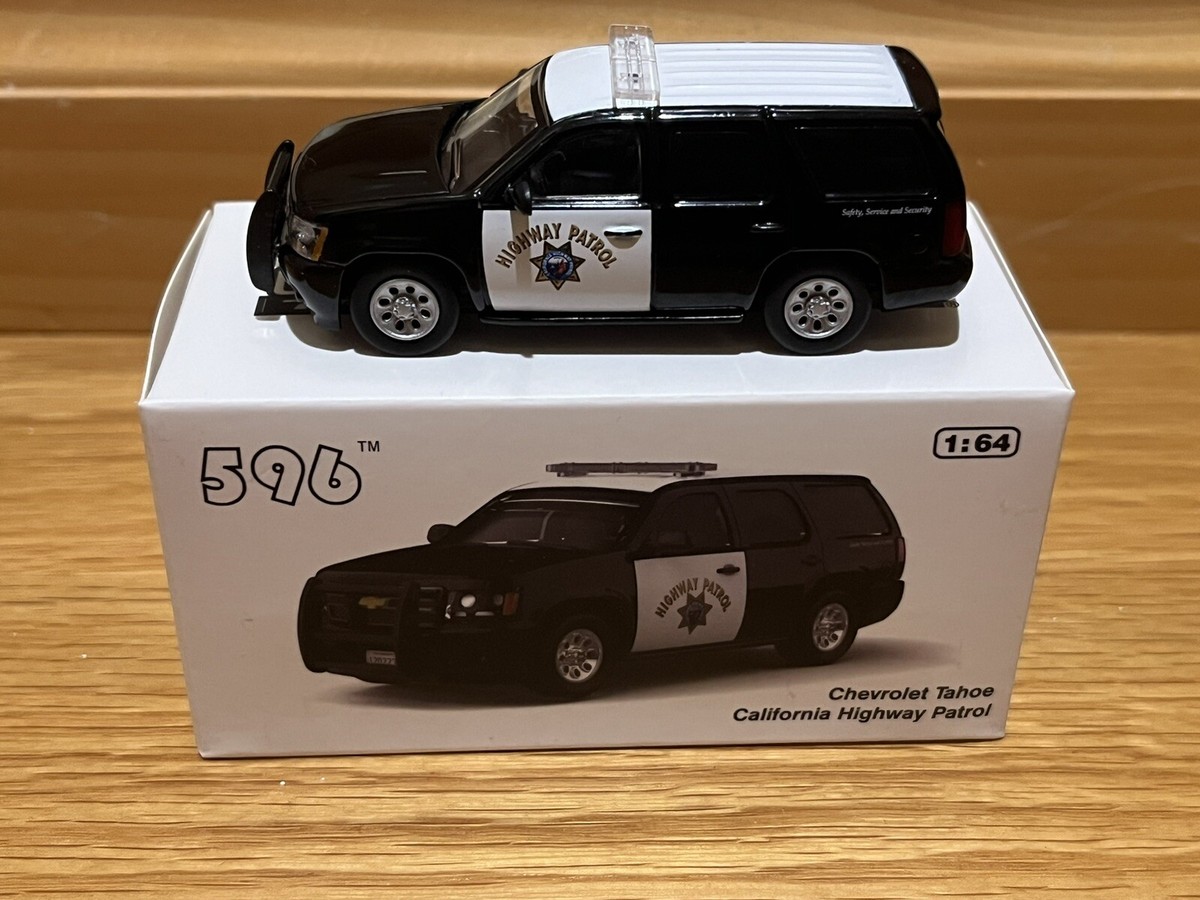 1:64 596 Model Chevrolet Tahoe CHP California Highway Patrol