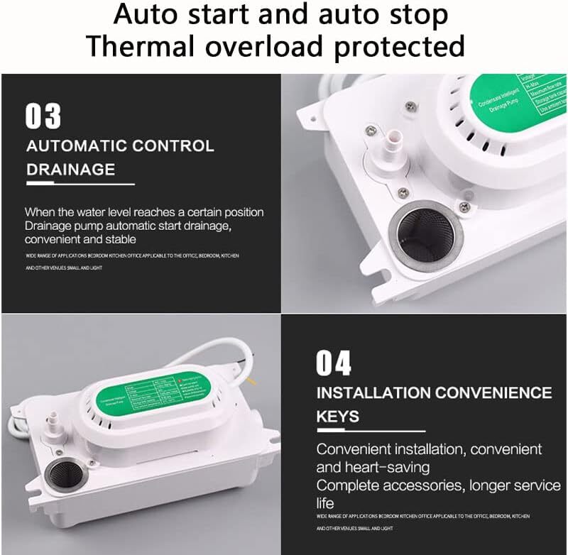 Condensate Pump Removal Drain Pump Condensate Removal Pump HVAC Drain