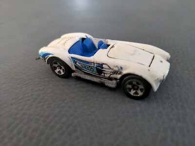 Vintage Hot Wheels Classic Cobra White All Metal 1982 Production