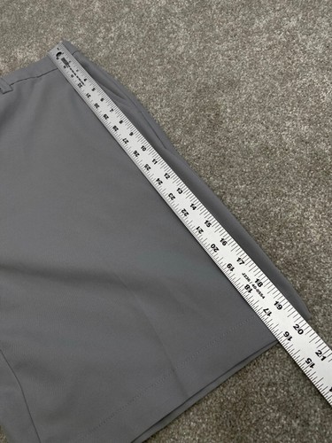 Callaway Performance Golf Shorts Men's 32x9 Gray Button Back Pocket 4874 - Picture 8 of 9