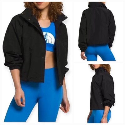 The North Face Women's M66 Utility Wind Jacket Hooded Black Plus Size 2XL NEW