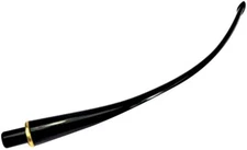 Acrylic Tobacco Pipe Mouthpiece Long Stem 9mm Filter Churchwarden Smoking Pipe