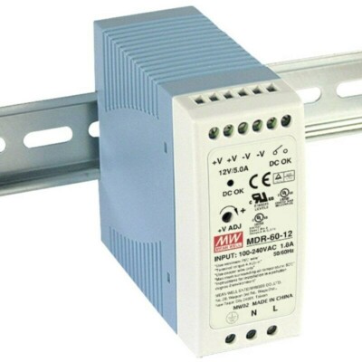 Schaltnetzteil 5V 10A 50W für DIN-Schiene MDR-60-5 MW Mean Well