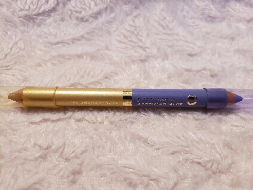 Sombra de ojos ESTEE LAUDER Duo Stick 04 BRILLANTE 0,15 oz 4,3 g doble extremo oro azul Foto 2 de 4