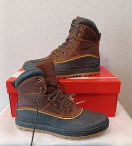 Nike ACG Woodside Men Sz 9 Duck Boots GorpCore Utility Rugged Hiking Winter Rain Nike Acg Duck Boots | eBay main image 2