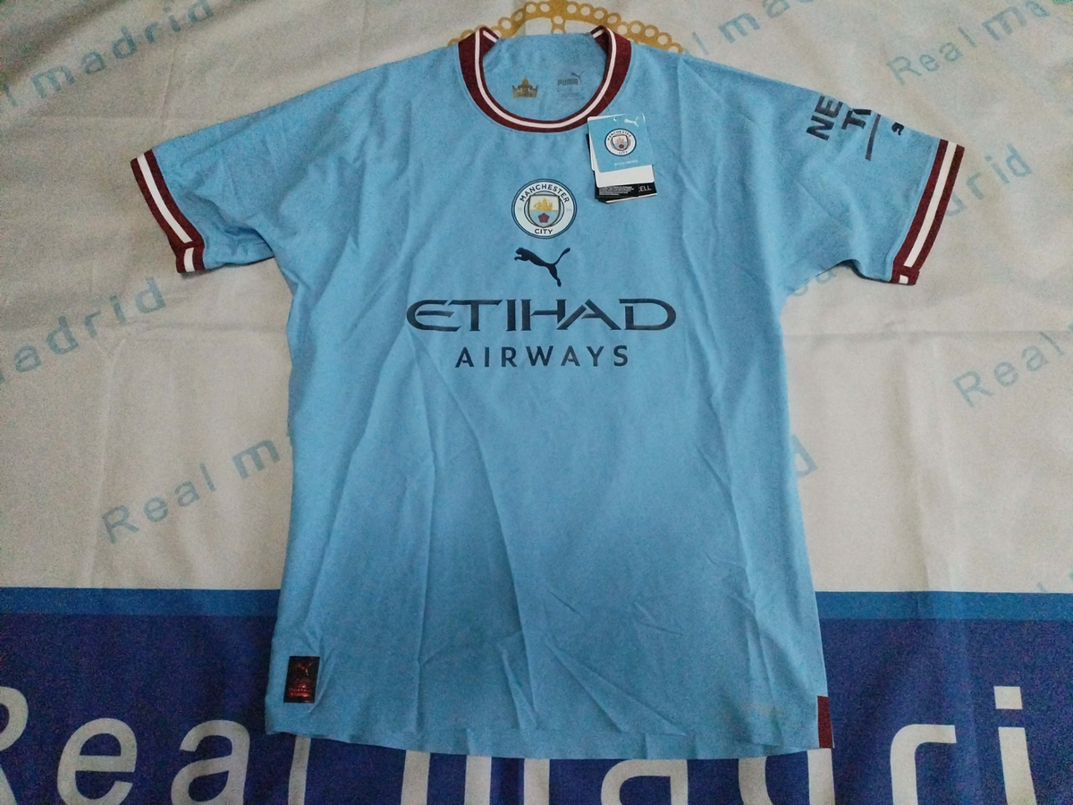 Manchester city 2022-23 home de bruyne match player issue