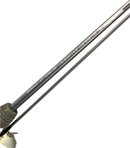 Zebco 33 Micro Spincast Rolle und 5 ft 2 Stück Angelrute Combo 4,3:1 Übersetzung - Bild 4 von 5