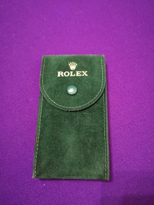 Genuine Rolex Green Wristwatch Pouch Ref 50006036.64 | eBay