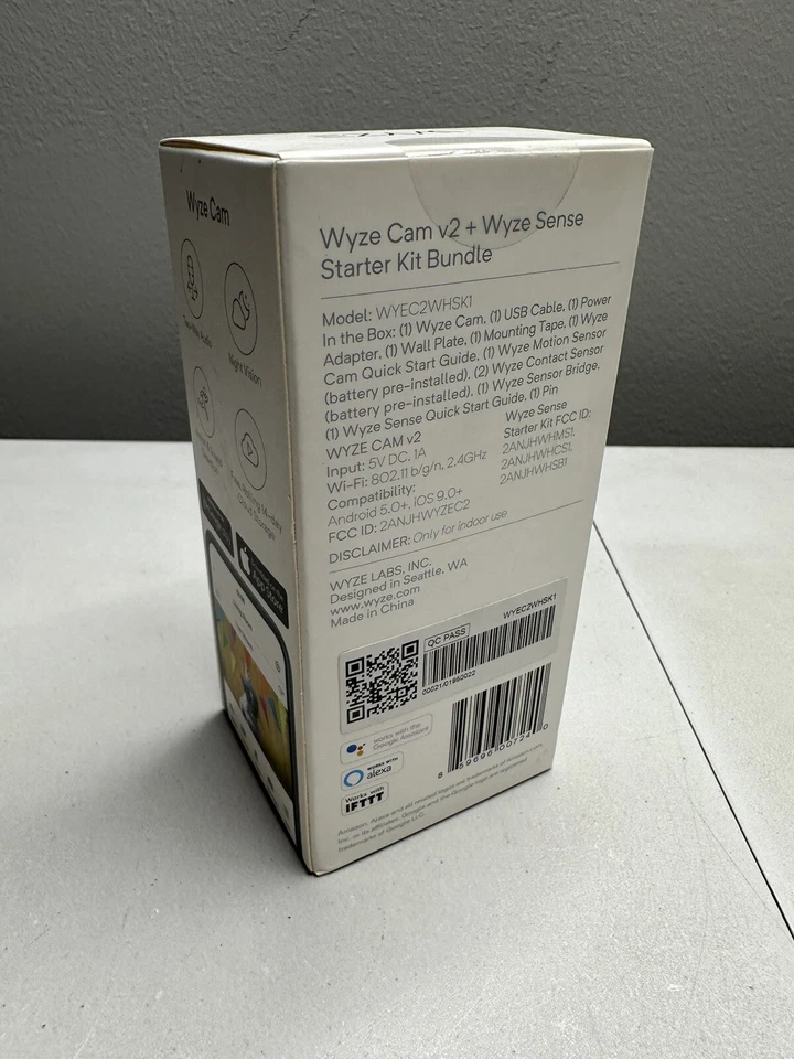 Wyze Cam V2 1080P Camera & Smart Home Sensor Starter Kit - Image 3 of 4