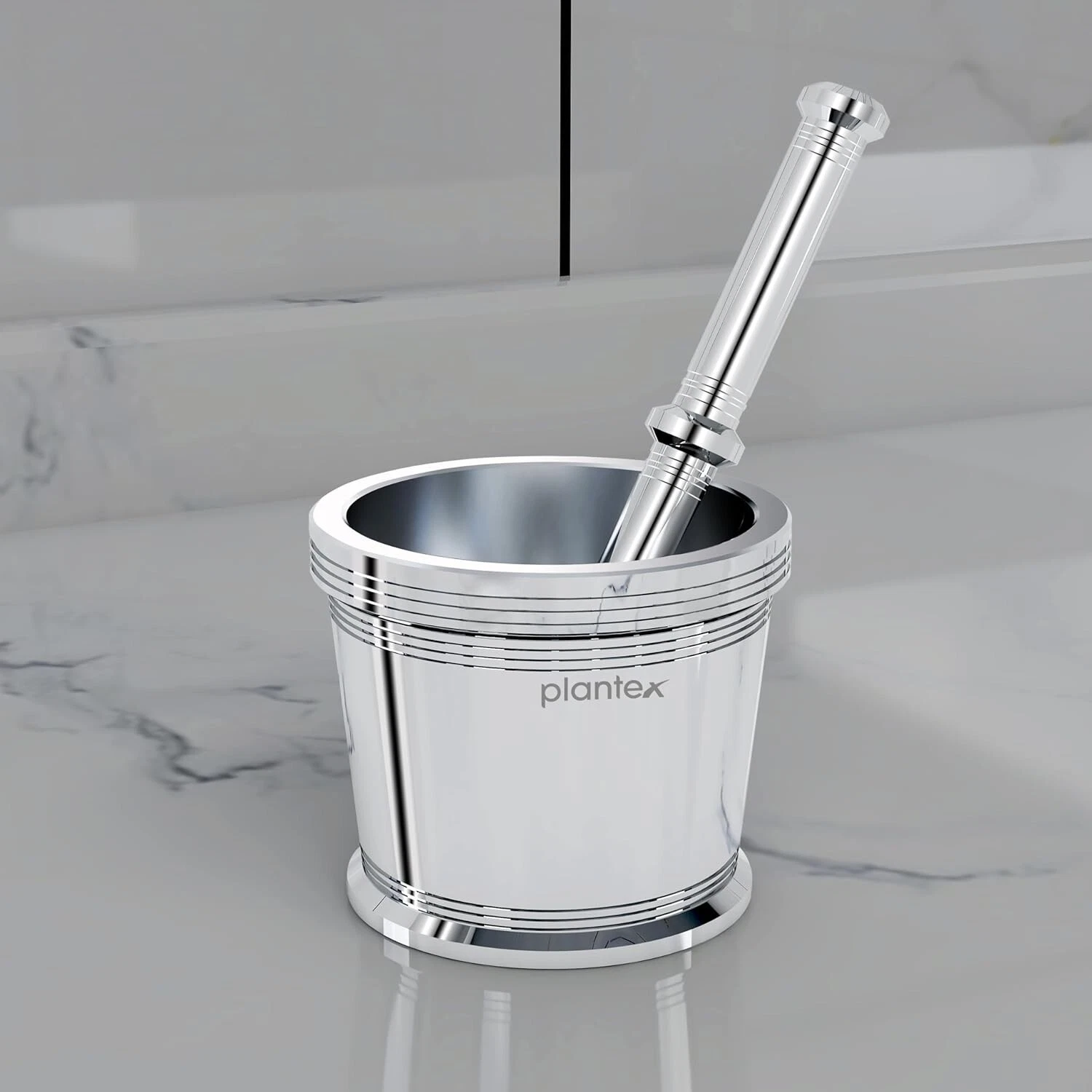Plantex Heavy Stainless Steel/Mortar & Pestle Set/Spice
Opens in a new window or tab