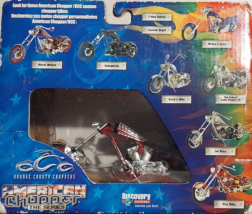 OCC American Chopper The Series BLACK WIDOW New 1:18 Scale | eBay