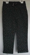 GIRLS JUMPING BEANS GRAY WITH MULTI TRIANGLES FRENCH TERRY PANTS - SIZE 4T - NWT