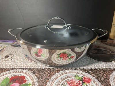 Princess House HERITAGE SIGNATURE 6Qt Nonstick Round Casserole 10616 New In Box