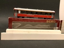 Wagon Bemo H0m - RhB Bernina A 1272 - Échelle H0m - Comme Neuf