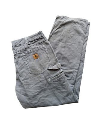 Carhartt Hose Herren 36x32 Utility Distressed Cargo Work Wear Pant Loose