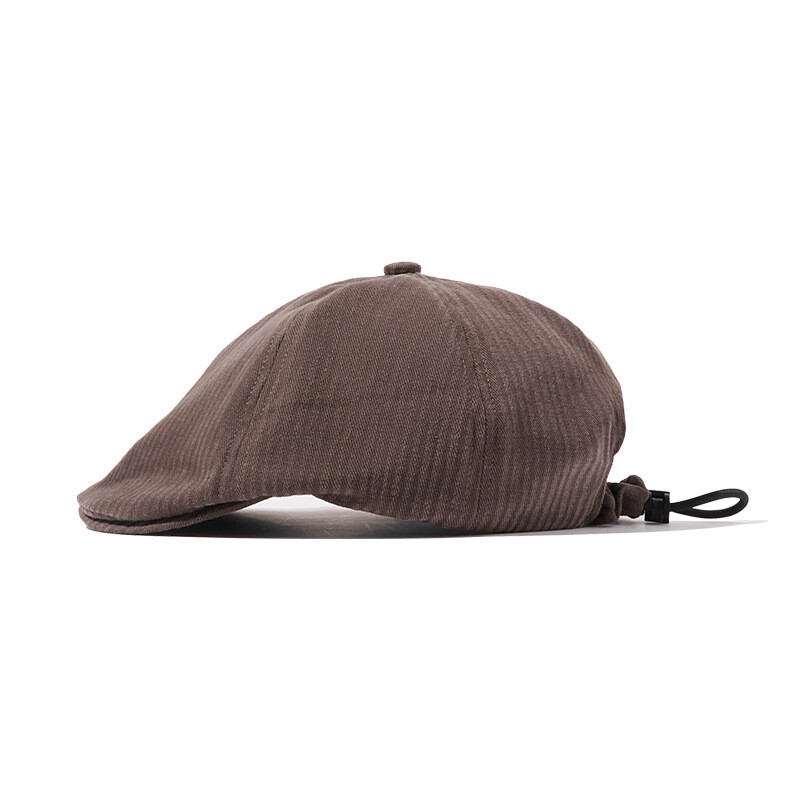 Unisex Drawstring Newsboy Cap Beret Retro Baker Boy Cabbie  display picture 1