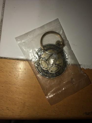 RJR Tobaccoville Dedication Keychain Tobacciana Reynolds 1986 New Vintage E542 - Picture 5 of 6