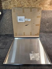 Stainless Steel Fire Bit Burner Cover Lid 27" x 27" for Drop-in Fire Pit Pan