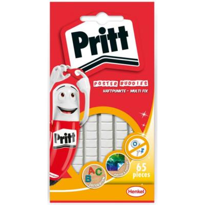 Pritt Klebepads Multi-Fix, Fotokleber, wieder ablösbar, weiß