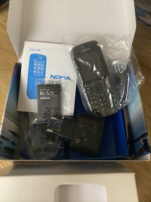 Nokia 100 - Phantom Schwarz (o2) 100% Original !!! Neu !!!