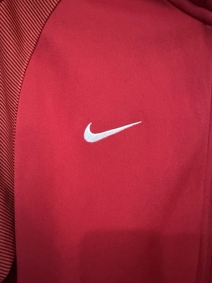 Chaqueta de fútbol Nike Portugal para hombre, 727866-687, roja, talla GRANDE Foto 3 de 4