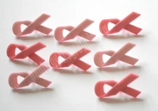 Breast Cancer Awareness Ribbons / Pink Ribbons / Jesse James Dress It Up # 5789