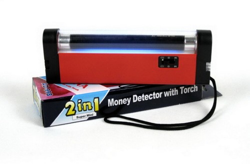 Lámpara UV de onda corta de 254 nm y 365 nm de onda larga para estampillas y billetes de fluorescencia - Imagen 11 de 12
