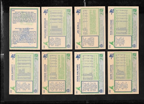 1983-84 OPC 83-84 O PEE CHEE NHL HOCKEY CARD 265-396 & WRAPPER SEE LIST - 第 163/267 張圖片