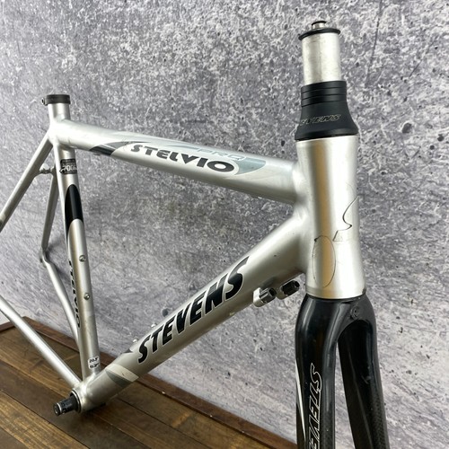 Stevens Stelvio Road Bike Frame Set 50 cm Road Tour Carbon Fork 700c 130 - Picture 2 of 17
