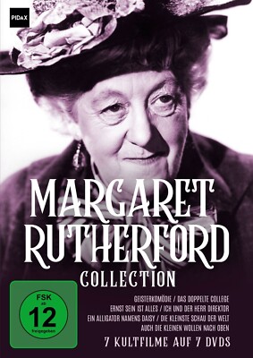 7x MARGARET RUTHERFORD Collection GEISTERKOMÖDIE dopp College ALLIGATOR DVD BOX