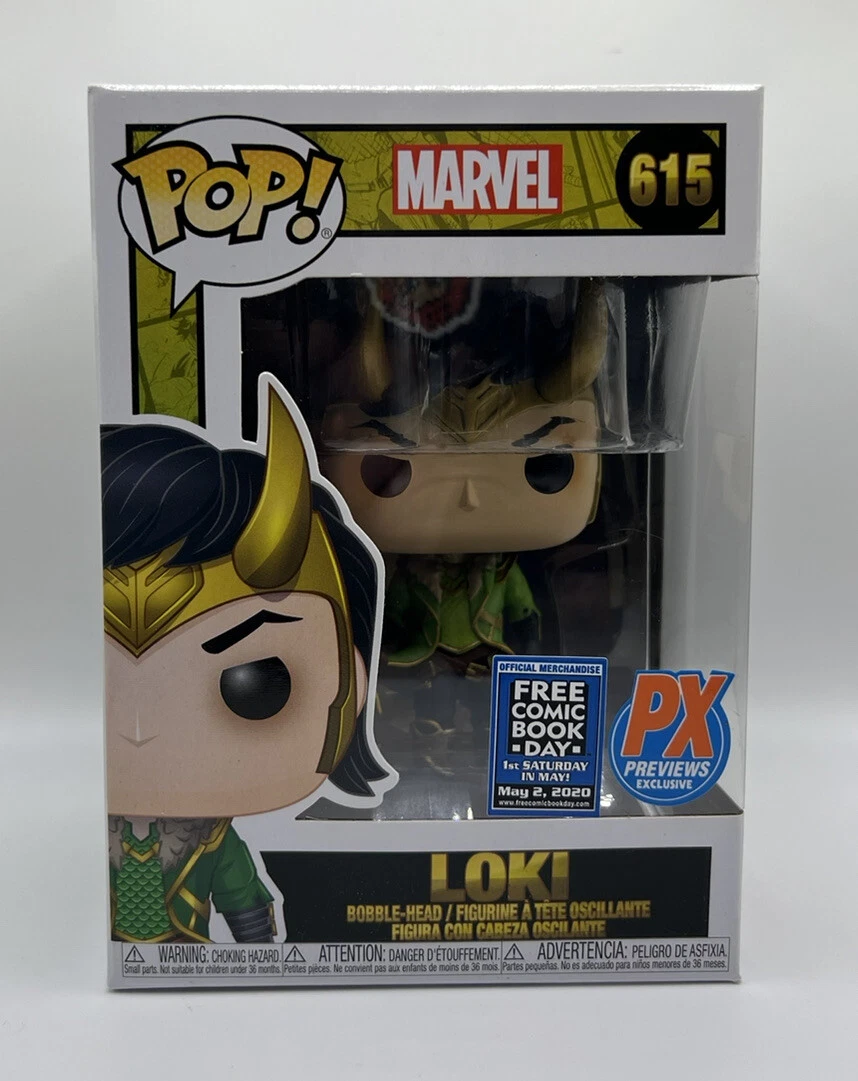 コミック付きFunko pop! 615 Loki