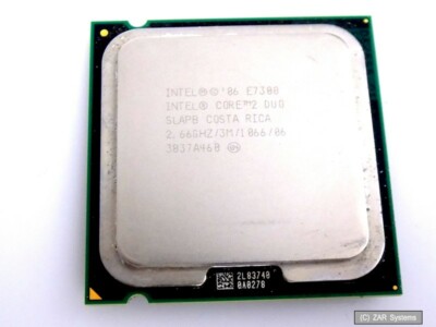 Intel Core 2 Duo E7300 (SLAPB) 2.66GHz 3MB Cache Socket 775 TRAY CPU Prozessor