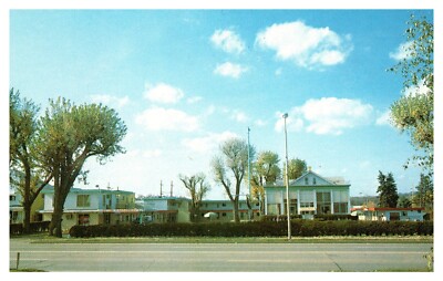 Dubois PA Pennsylvania Dubois Manor Motel Street View Chrome Postcard