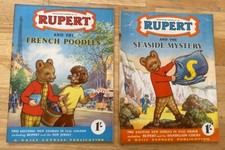 Rupert Bear Adventure Series Nos 25 And 26 Ex-Shop stock Unread