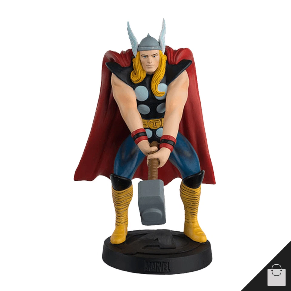 Figura Thor Avengers Fact Files años 60 rara estatua de musgo de águila figura Marvel 1:14 Foto 2 de 4