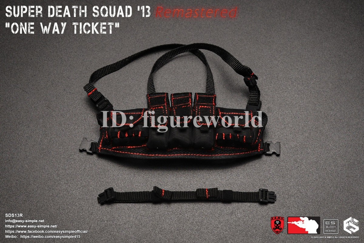 その他 Easy&amp;Simple 1/6 SDS13R SUPER DEATH SQUAD HRT Minuteman HRT06MM