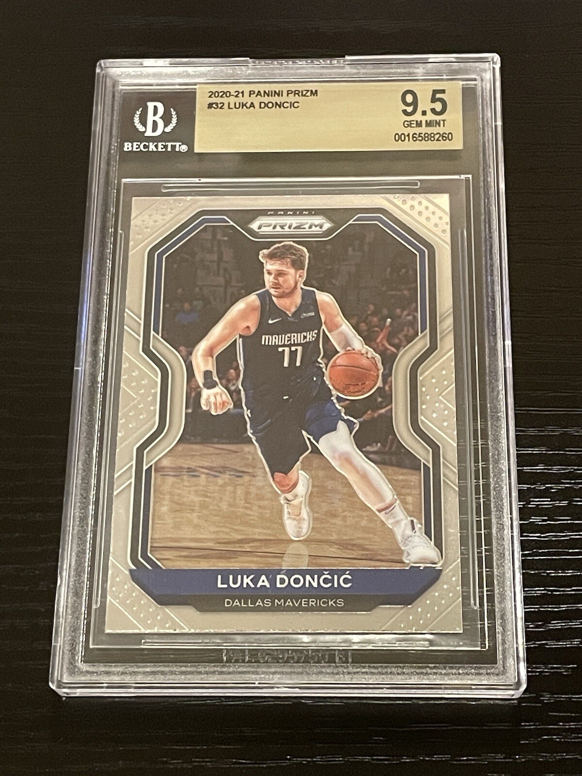 2020-21 Panini Prizm Silver #32 LUKA DONCIC BGS 9.5 💎GEM MINT MAVS LAKERS🔥📈
