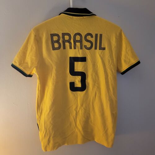 Polo Ralph Lauren Brazil Worldcup Boys Shirt Sz L 14-16 Youth