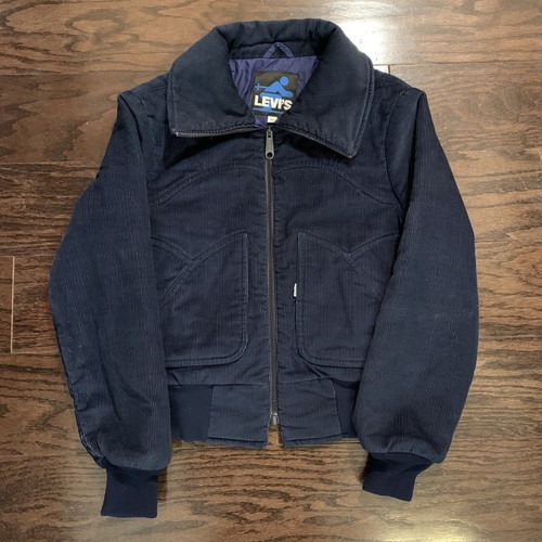 Vintage 1980s Levis Ski Blue Corduroy 