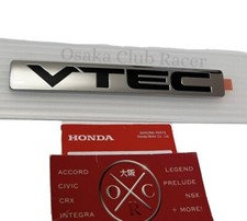 Genuine Oem 07-08 Honda Fit Vtec Engine Cover Emblem Badge New Usdm Jdm Gd1 Gd3